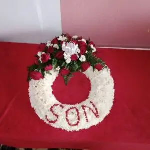 Rest In Peace Son Memorial Wreath